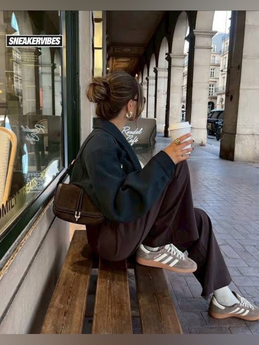 adidas Spezial Low-Top Sneaker in Brown and White - Picture 4 of 7